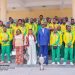 Handball : Le ministre des sports félicite les champions et vice championnes d’Afrique.