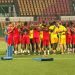 Diables Rouges :Première séance d’entraînement à Brazzaville