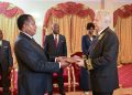 Diplomatie :  Le Président Denis Sassou-N’Guesso reçoit les lettres de créance des ambassadeurs de Russie et d’Égypte