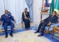 Le secrétaire général de la Zlecaf, reçu par le Président Denis Sassou-N’Guesso