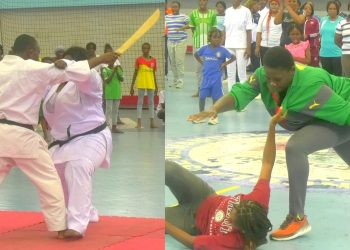 Karaté et genre :  300 femmes initiées au self-défense par le ministère de la promotion de la femme et la FECOKA-AMA