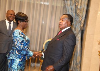 La candidate de la RDC au secrétariat général de l’OIF reçue par le Président Denis Sassou-N’Guesso.
