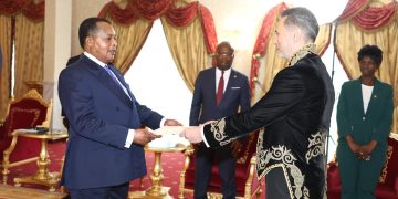 Présentation des lettres de créance de l’ambassadeur du Kazakhstan au Congo