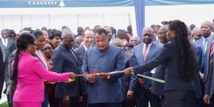 Inauguration de l’hôpital de référence Ibara Mbembe d’Ollombo.