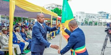 L’ADMINISTRATION TERRITORIALE : Jean Olessongo Ondaye appelle le nouveau préfet du département de Brazzaville à passer à l’action pour restaurer l’autorité de l’État