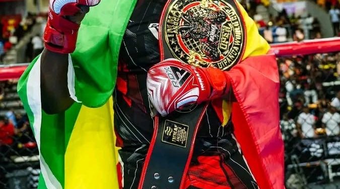 MMA :Obiakoua Relma Wilfrid sacré champion à Luanda.