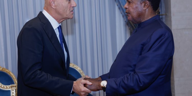 Audience / Développement futur entre le Congo et le groupe ENI