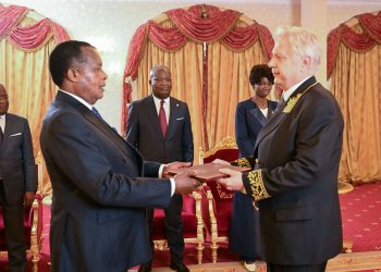 Diplomatie :  Le Président Denis Sassou-N’Guesso reçoit les lettres de créance des ambassadeurs de Russie et d’Égypte
