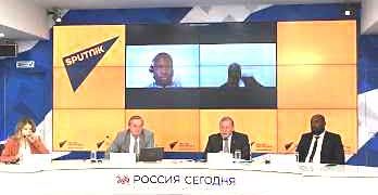 ROSSIYA SEGODNYA A ORGANISE UNE VISIOCONFERENCE AVEC L’ AFRIQUE SUR LA SECURITE ALIMENTAIRE