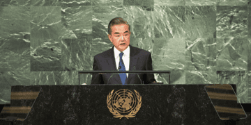 CHINE : WANG YI PARTICIPE AU DEBAT GENERAL DE LA 77E SESSION DE L’ASSEMBLEE GENERALE DES NATIONS UNIES ET PRONONCE UN DISCOURS