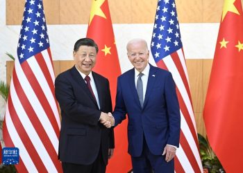 LE PRESIDENT XI JINPING S’EST ENTRETENU A BALI AVEC LE PRESIDENT AMERICAIN JOE BIDEN
