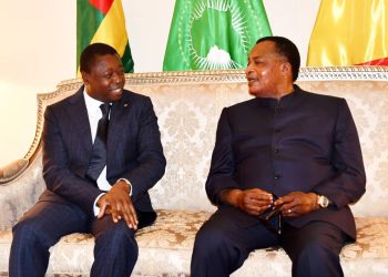 Le Président Faure Gnassingbe, en courte visite à Oyo.