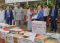 ASSISTANCE SOCIALE : REMISE DES DONS A LA MAISON DES SENIORS KAMBISSI
