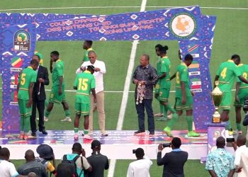 Tournoi de l’UNIFFAC :   Le Congo de console avec une médaille d’argent