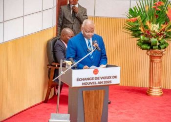 Échange des vœux de nouvel an 2025 au Parti Congolais du Travail