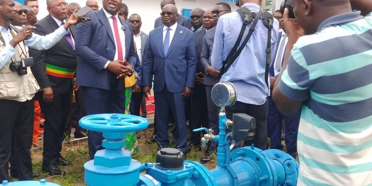 Pointe – Noire : Mise en service de la station eau pratice de Ngoyo, Km4 et Tié – Tié