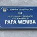 Une rue rebaptisée au nom de Papa Wemba à Abidjan, en Côte d’Ivoire.
