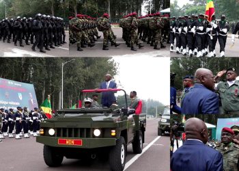 Les Forces armées et la Gendarmerie célèbrent avec faste les 65 ans de service à la Nation