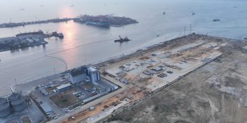 Au Môle Est, Congo Terminal adopte une méthodologie de dragage adaptée au traitement des sables bitumineux
