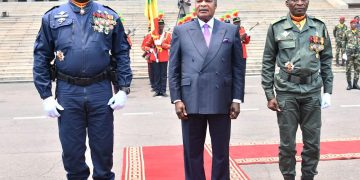 Deux colonels-majors honorés par le Président Denis Sassou-N’Guesso