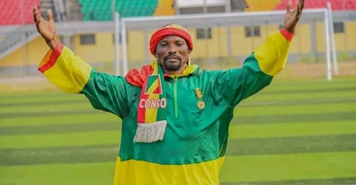 Alino, le roi des tribunes congolaise